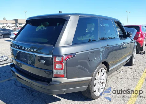2016 Land Rover Range Rover 5.0L V8 Supercharged z USA, uszkodzony, nr VIN SALGS2EF0GA299018